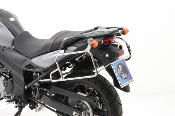 H&B Xplorer CutOut Alu-Koffer-Träger-Sets - SUZUKI V-STROM 650 ABS ab 2012 (L2) / XT bis 2016